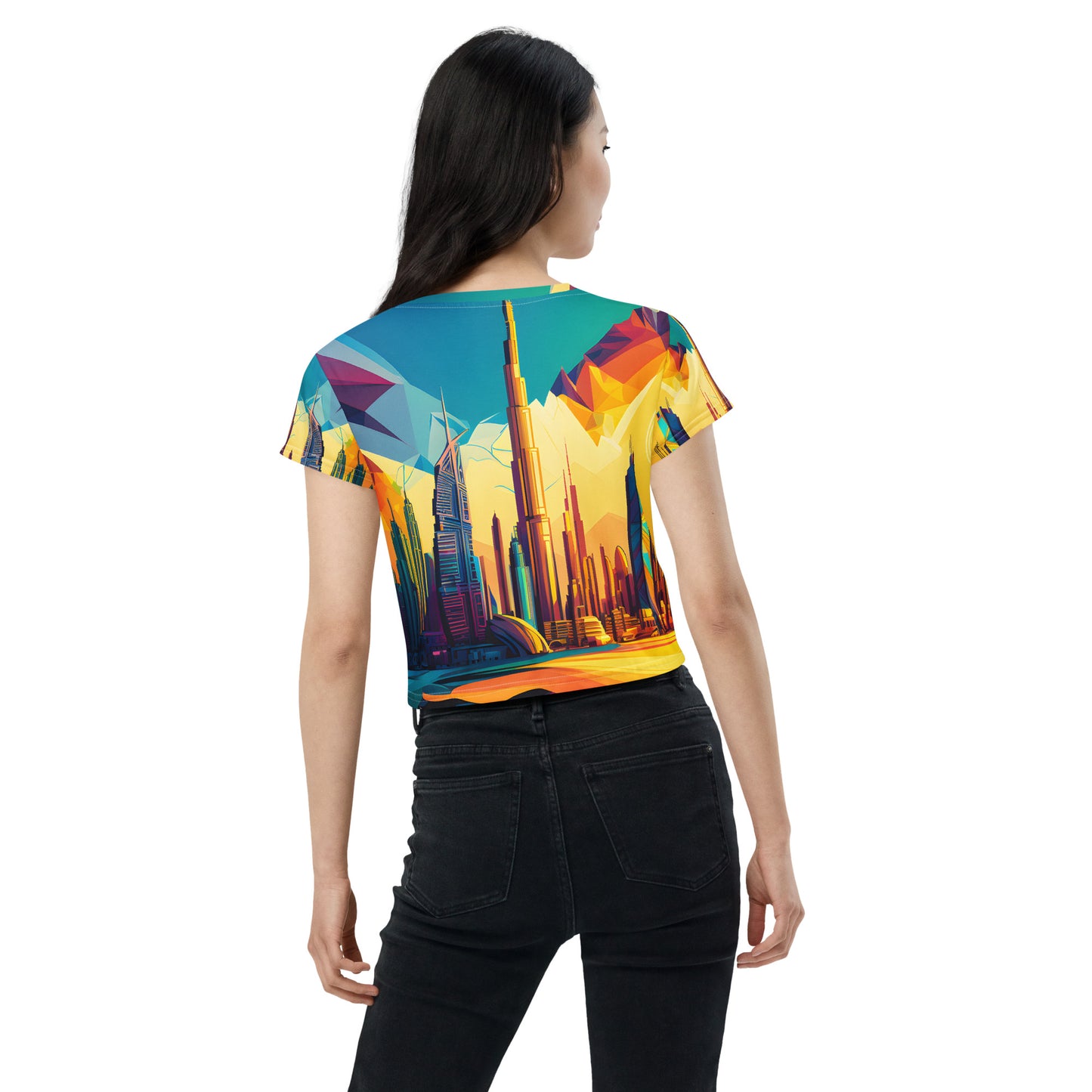 SKY SCRAPER #1 (Women’s Crop Tee)