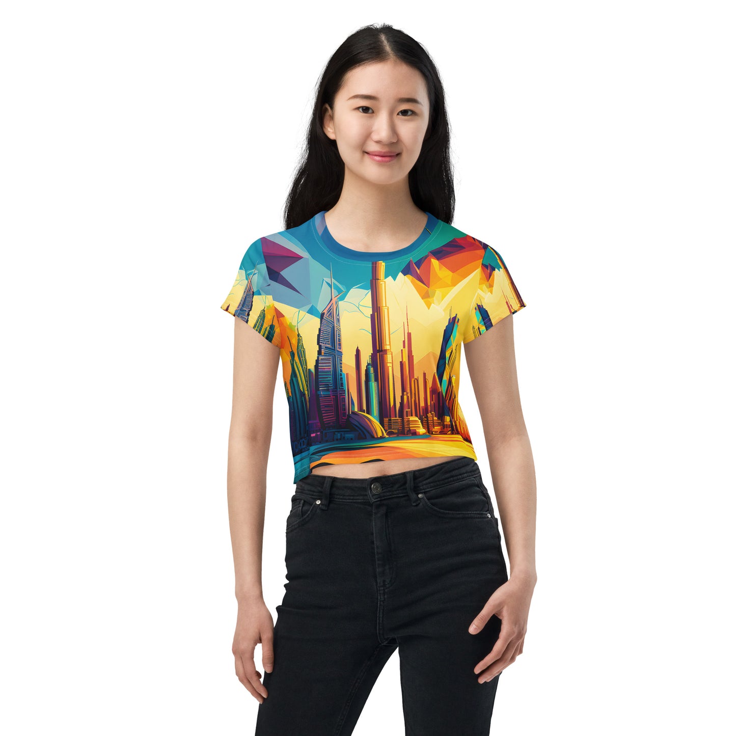 SKY SCRAPER #1 (Women’s Crop Tee)