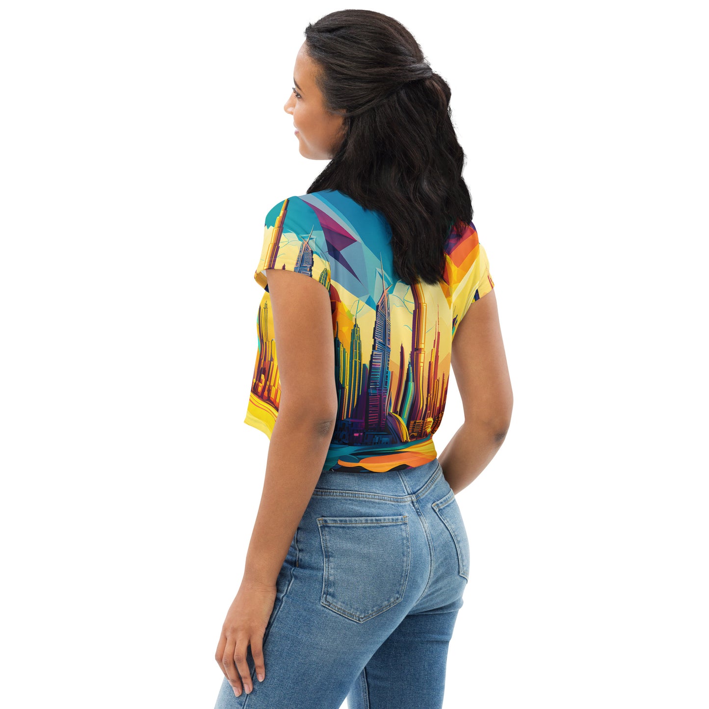 SKY SCRAPER #1 (Women’s Crop Tee)