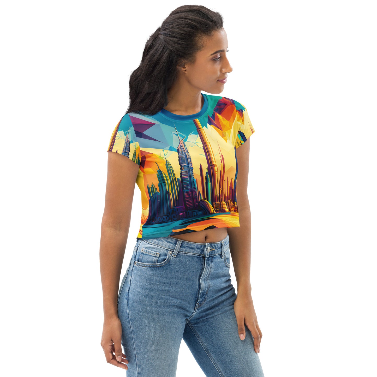 SKY SCRAPER #1 (Women’s Crop Tee)