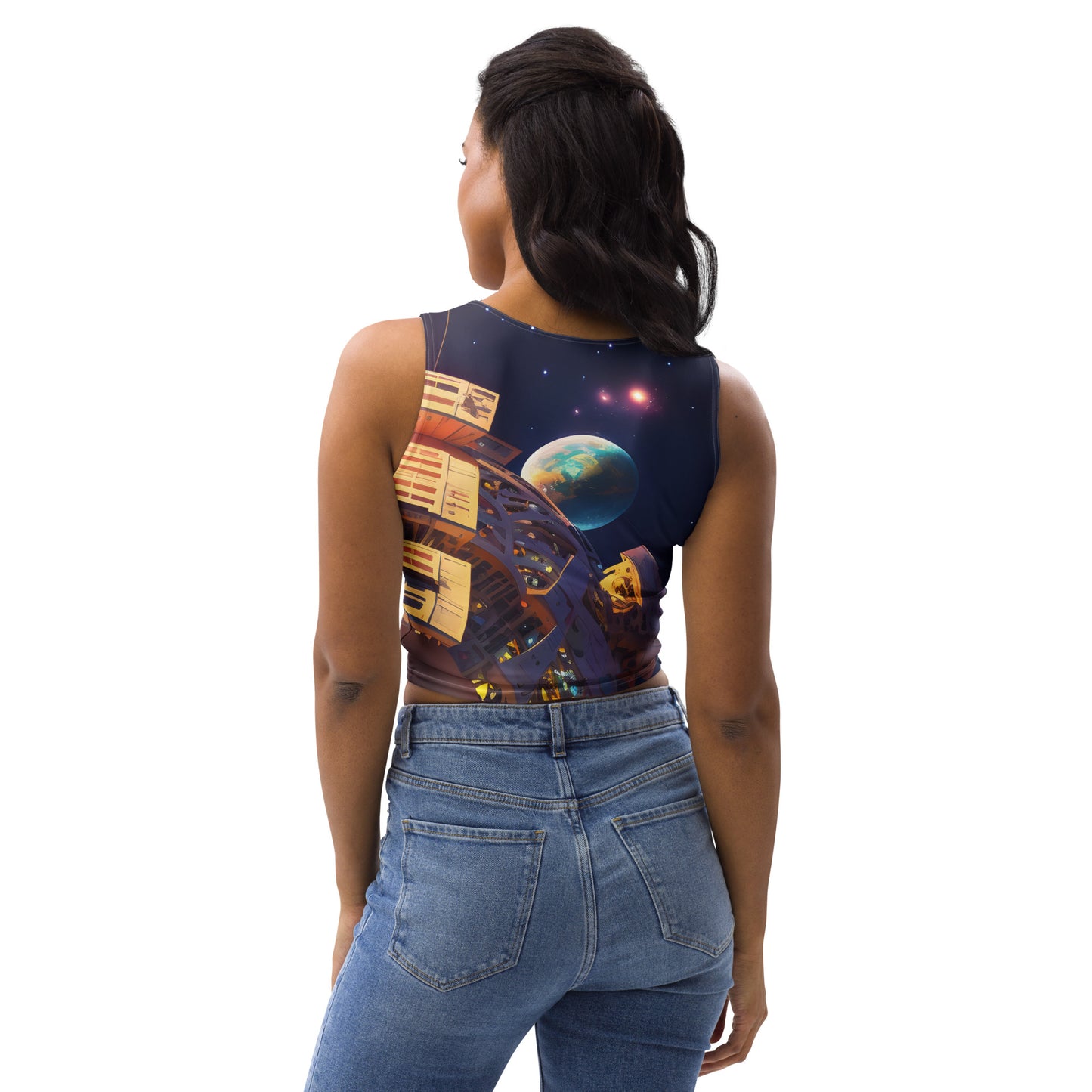 SPACE EXPLORER #1 (Women's Crop Top)