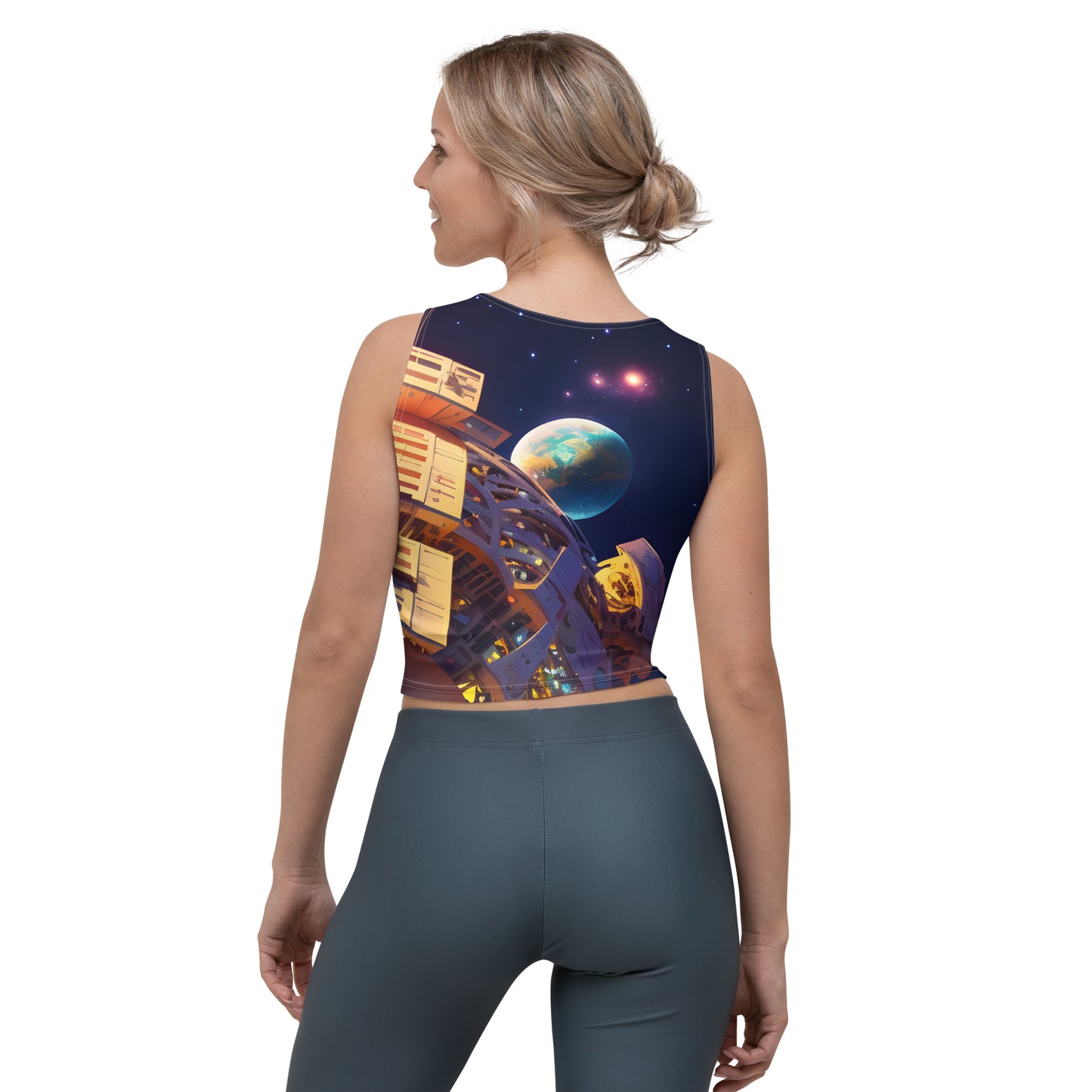 SPACE EXPLORER #1 (Women's Crop Top)