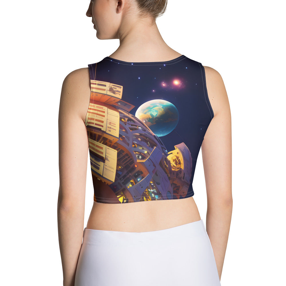 SPACE EXPLORER #1 (Women's Crop Top)