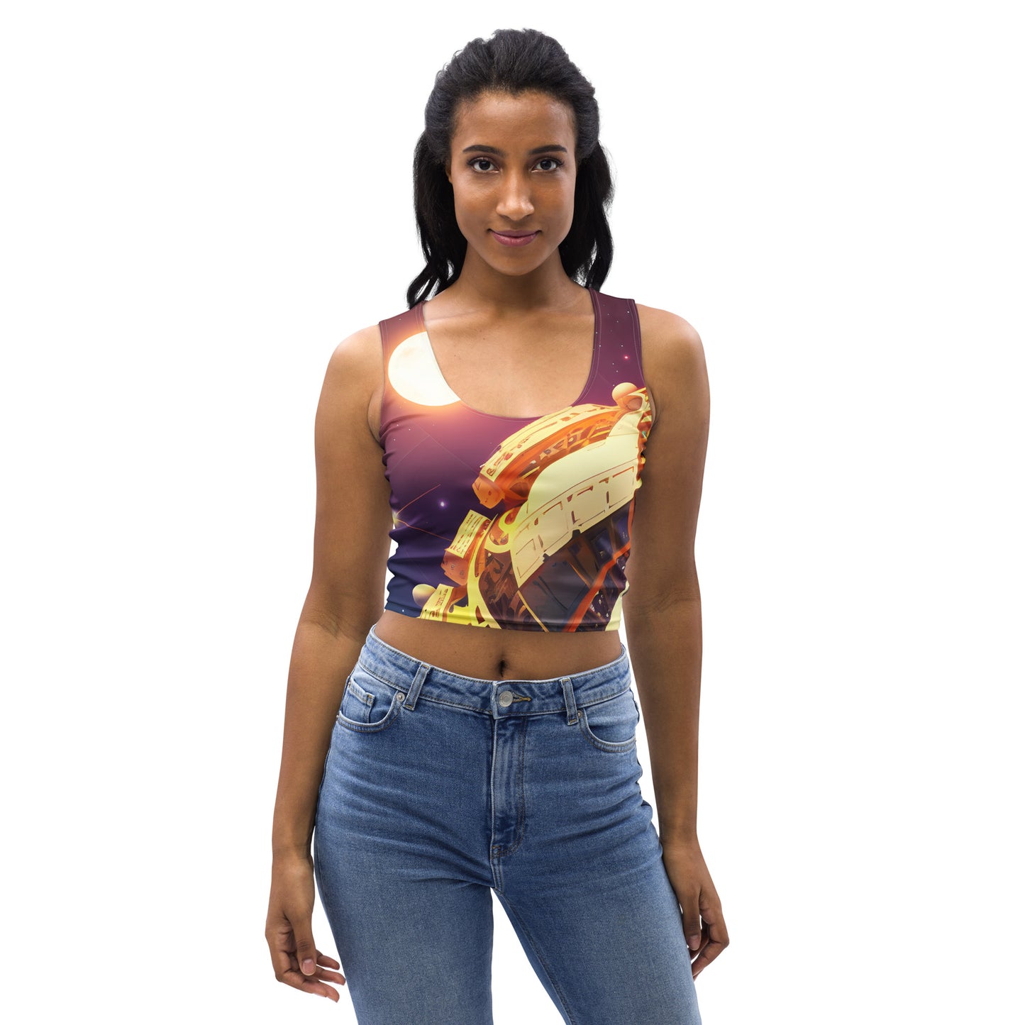 SPACE EXPLORER #1 (Women's Crop Top)