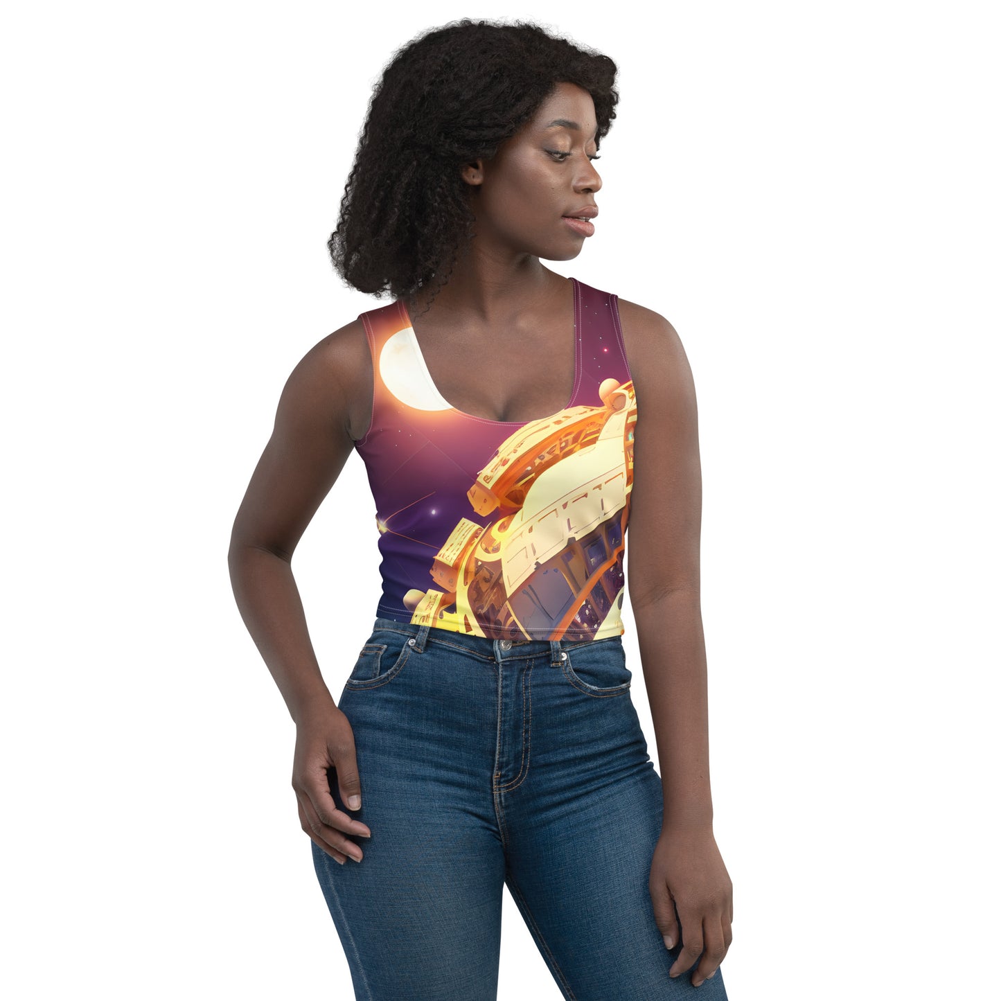 SPACE EXPLORER #1 (Women's Crop Top)