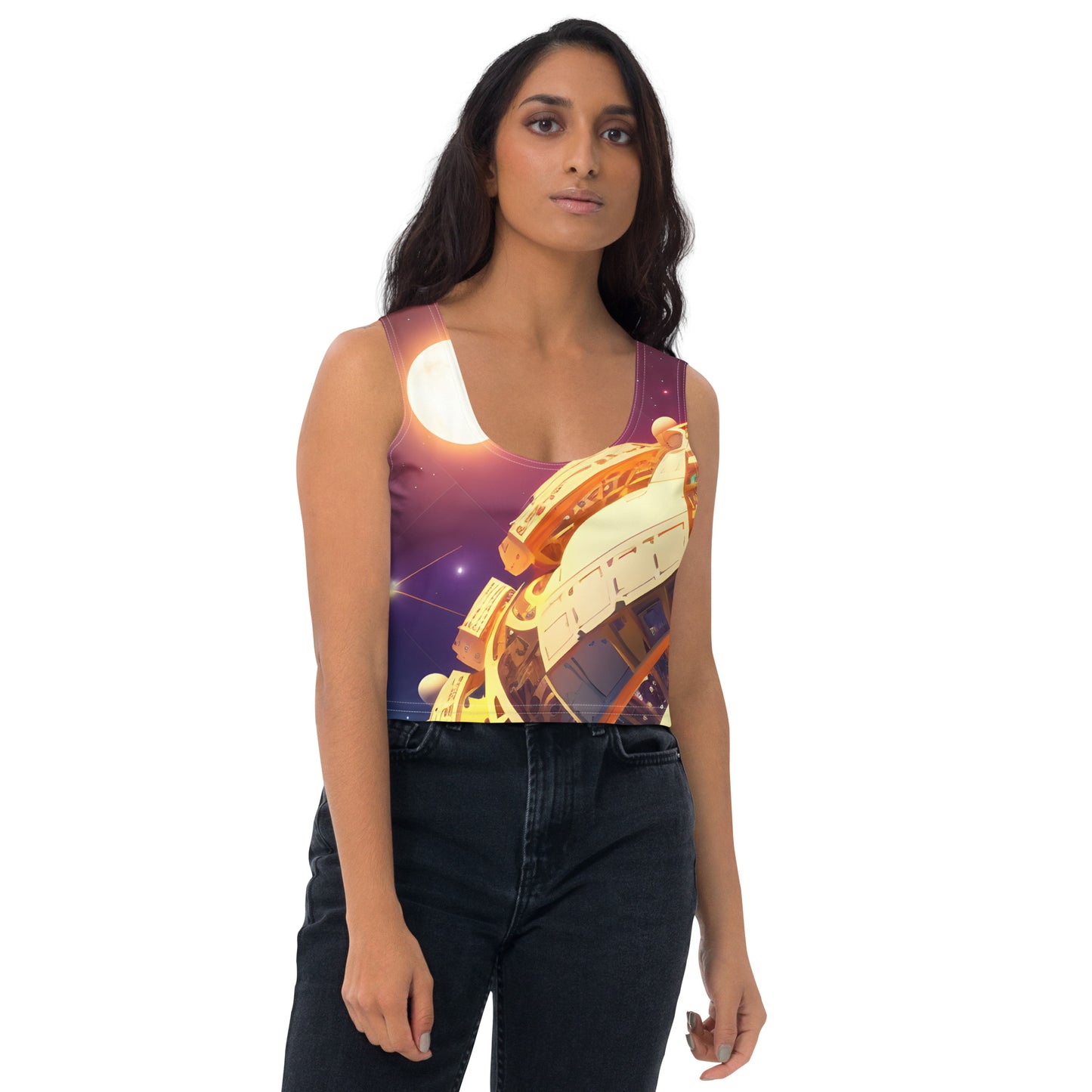 SPACE EXPLORER #1 (Women's Crop Top)