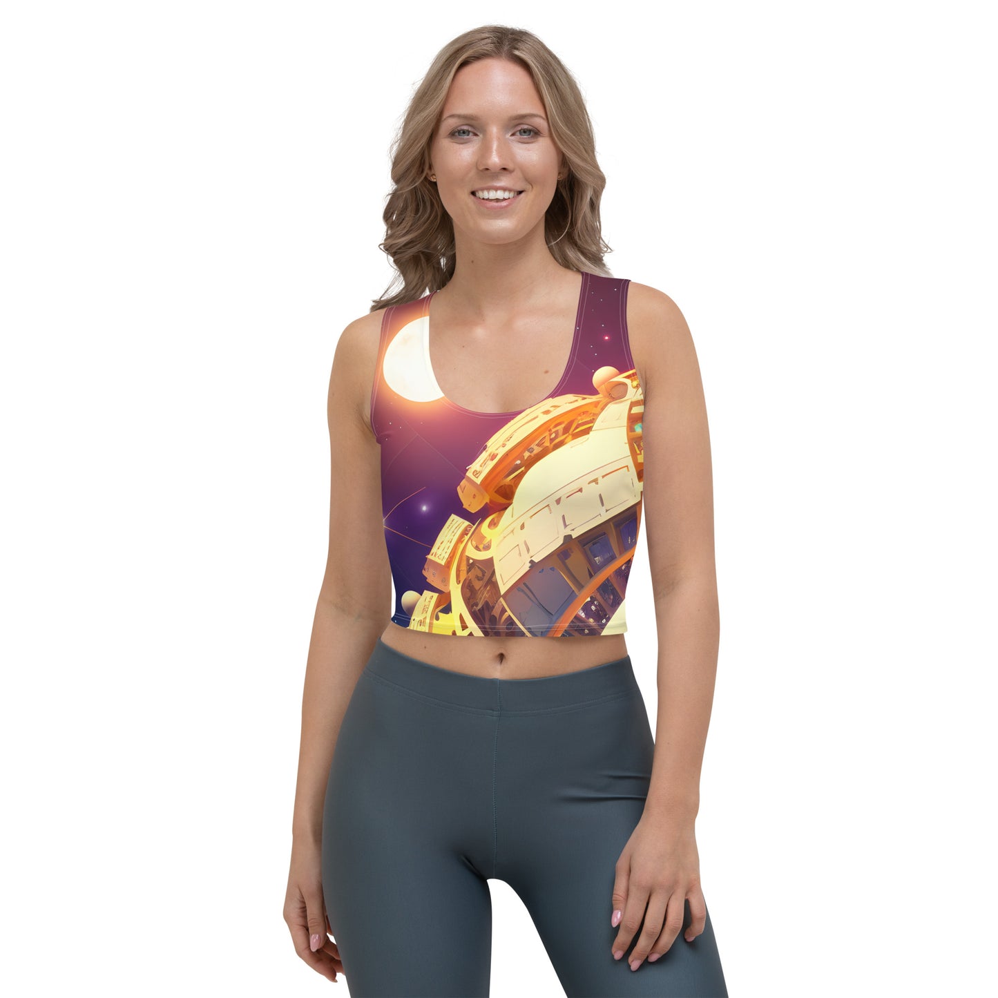 SPACE EXPLORER #1 (Women's Crop Top)