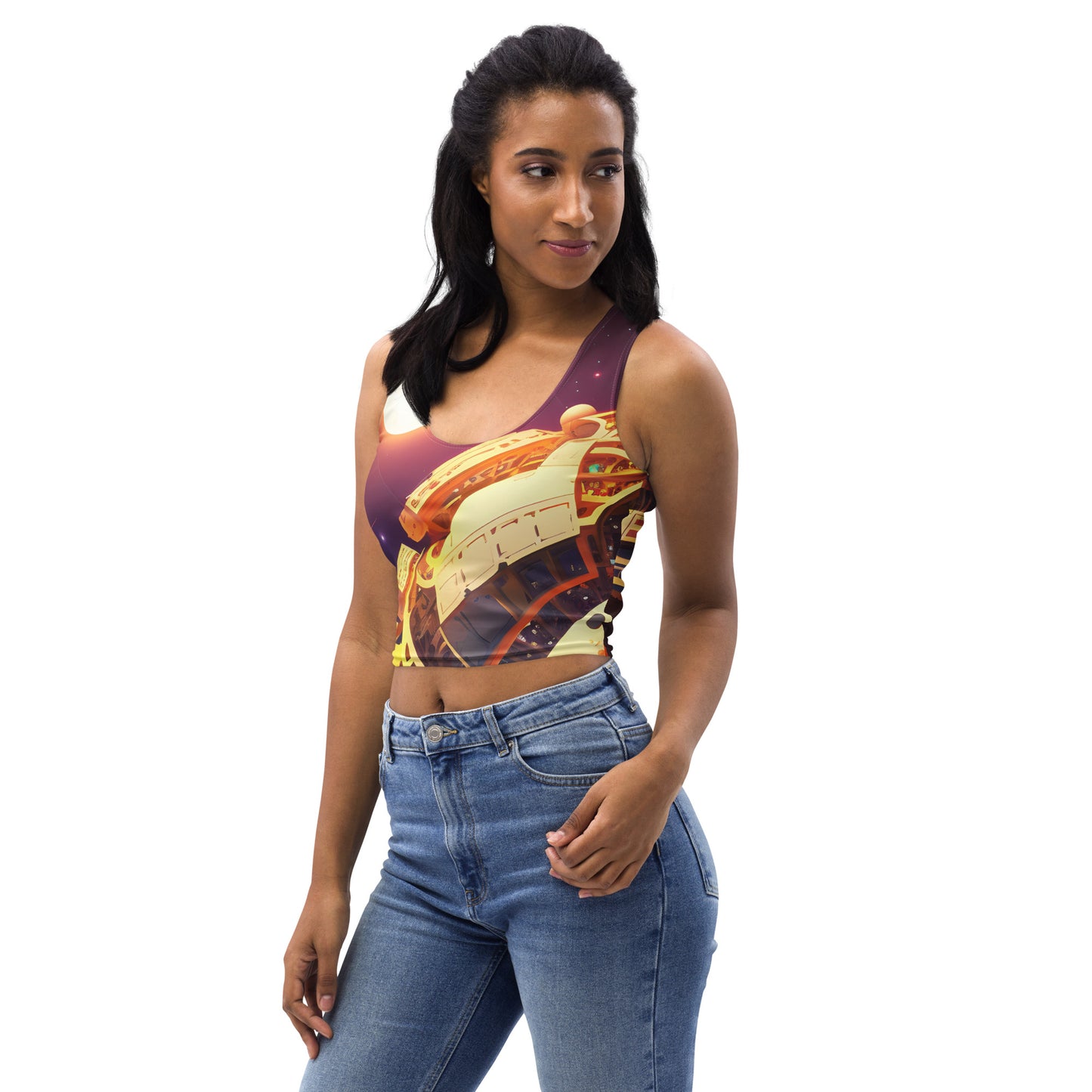 SPACE EXPLORER #1 (Women's Crop Top)