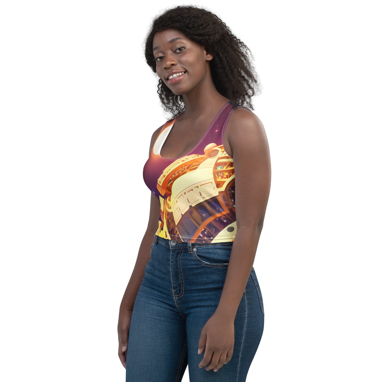 SPACE EXPLORER #1 (Women's Crop Top)