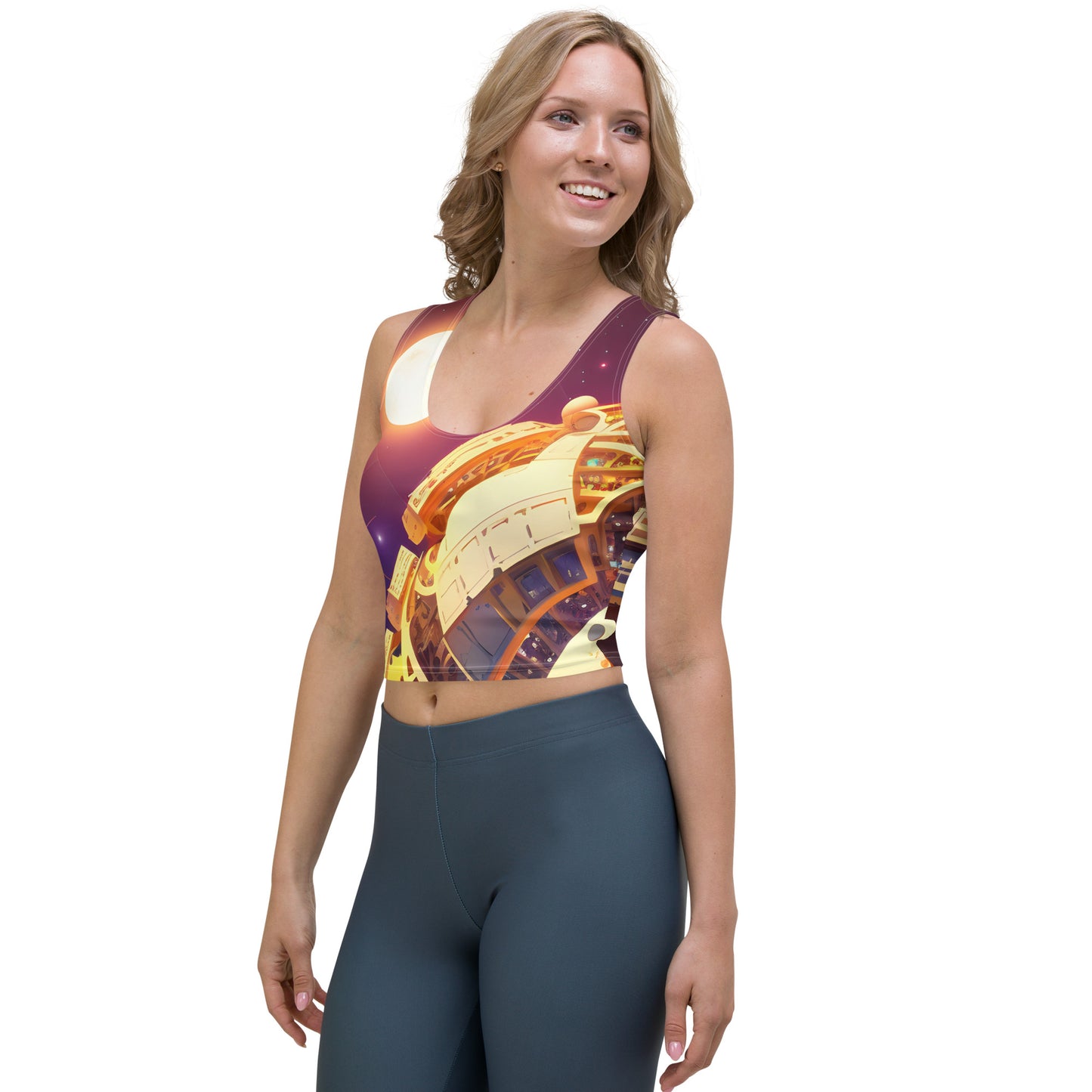SPACE EXPLORER #1 (Women's Crop Top)