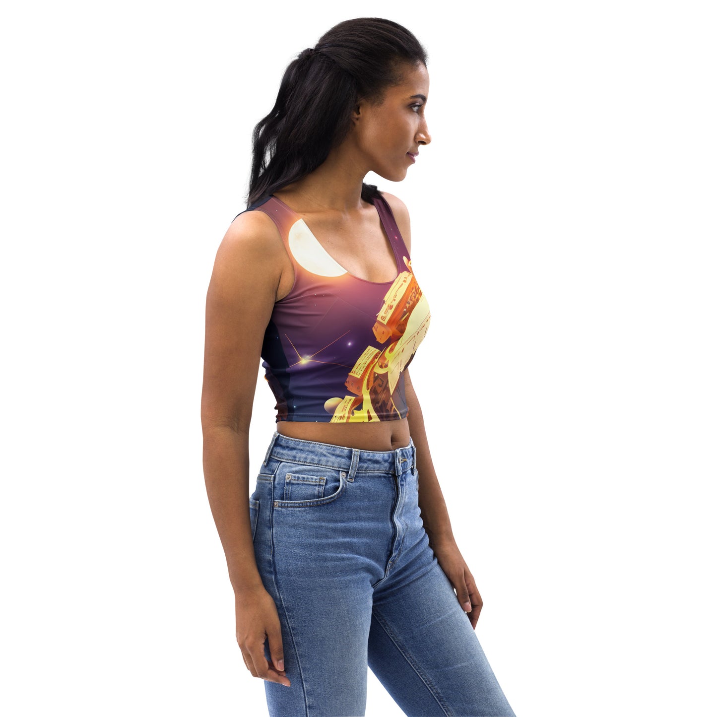 SPACE EXPLORER #1 (Women's Crop Top)