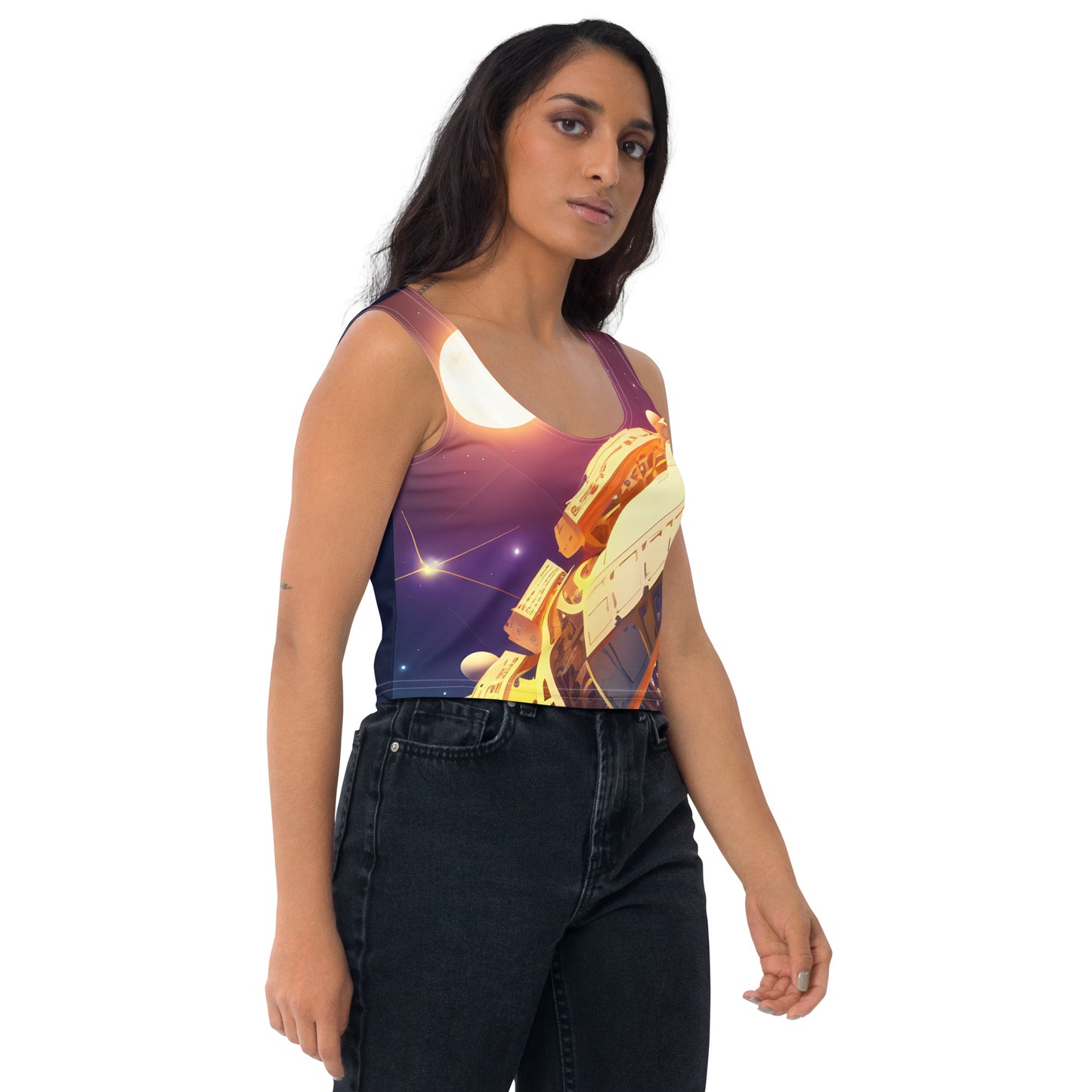 SPACE EXPLORER #1 (Women's Crop Top)