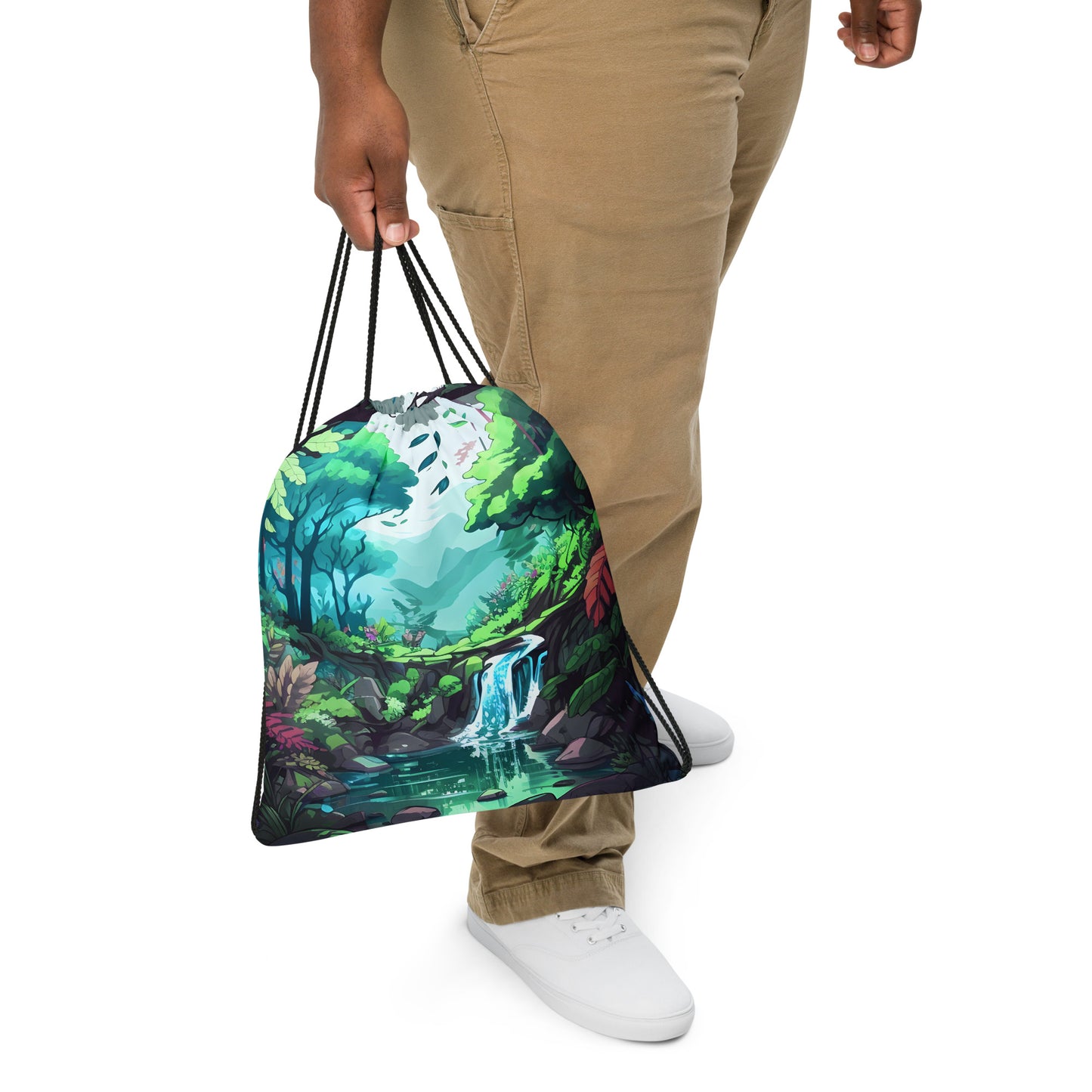 FOREST WALKER Essential Drawstring Bag