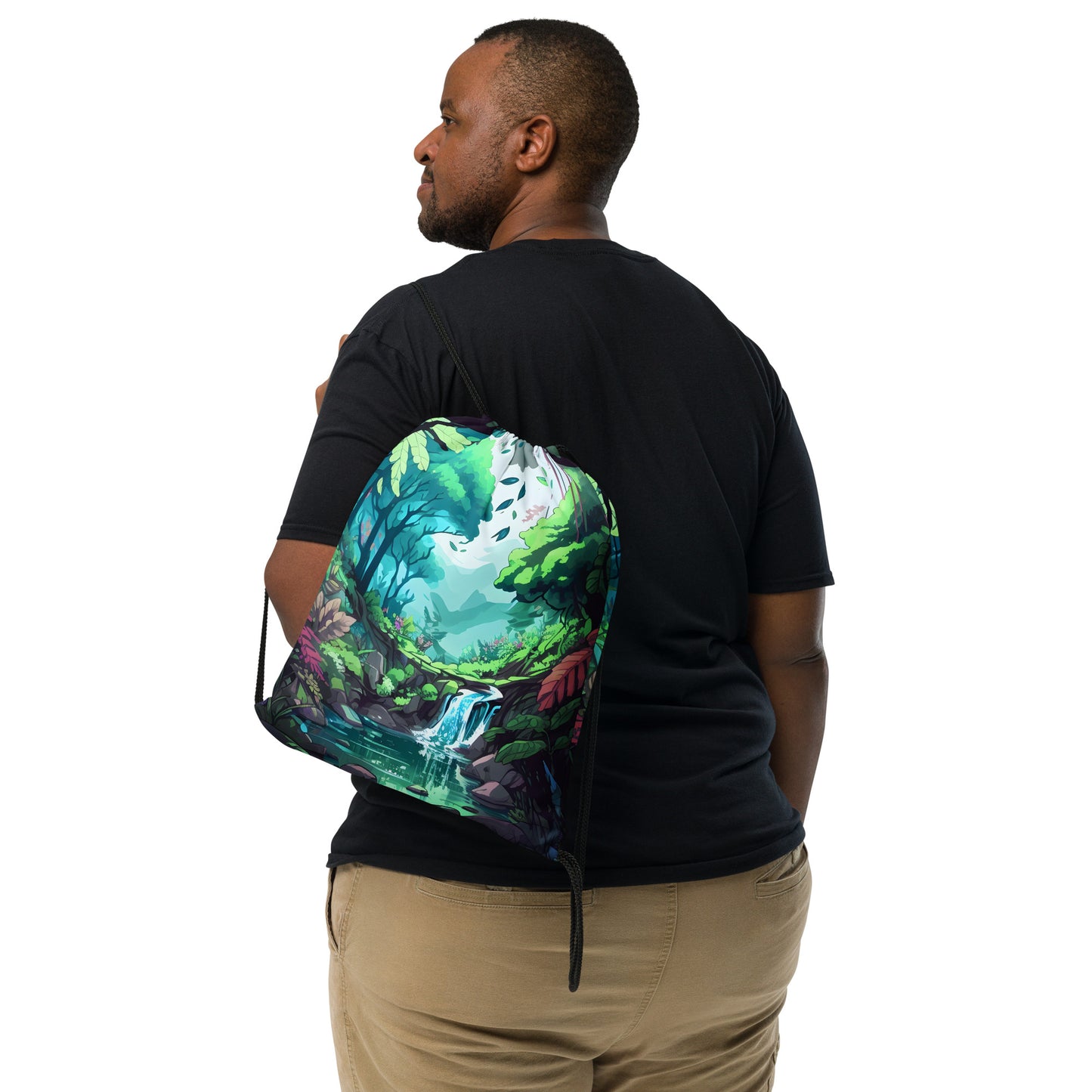 FOREST WALKER Essential Drawstring Bag