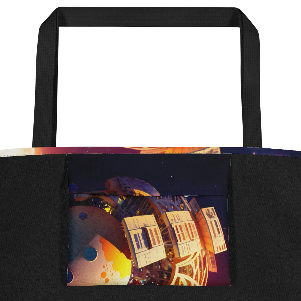 SPACE EXPLORER #1 (Large Tote Bag)