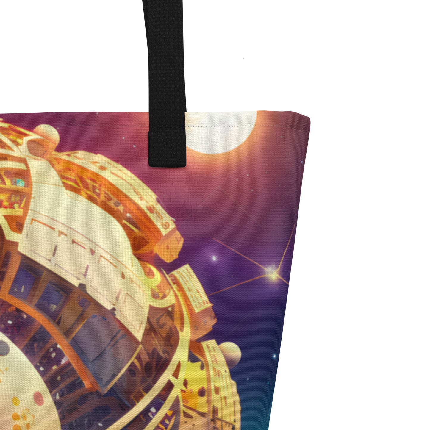SPACE EXPLORER #1 (Large Tote Bag)