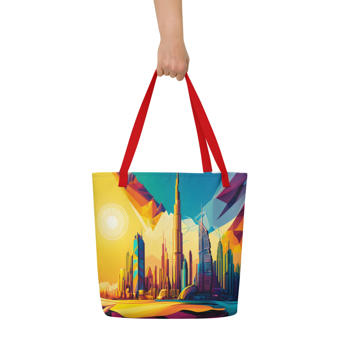 SKY SCRAPER #1 (Large Tote Bag)