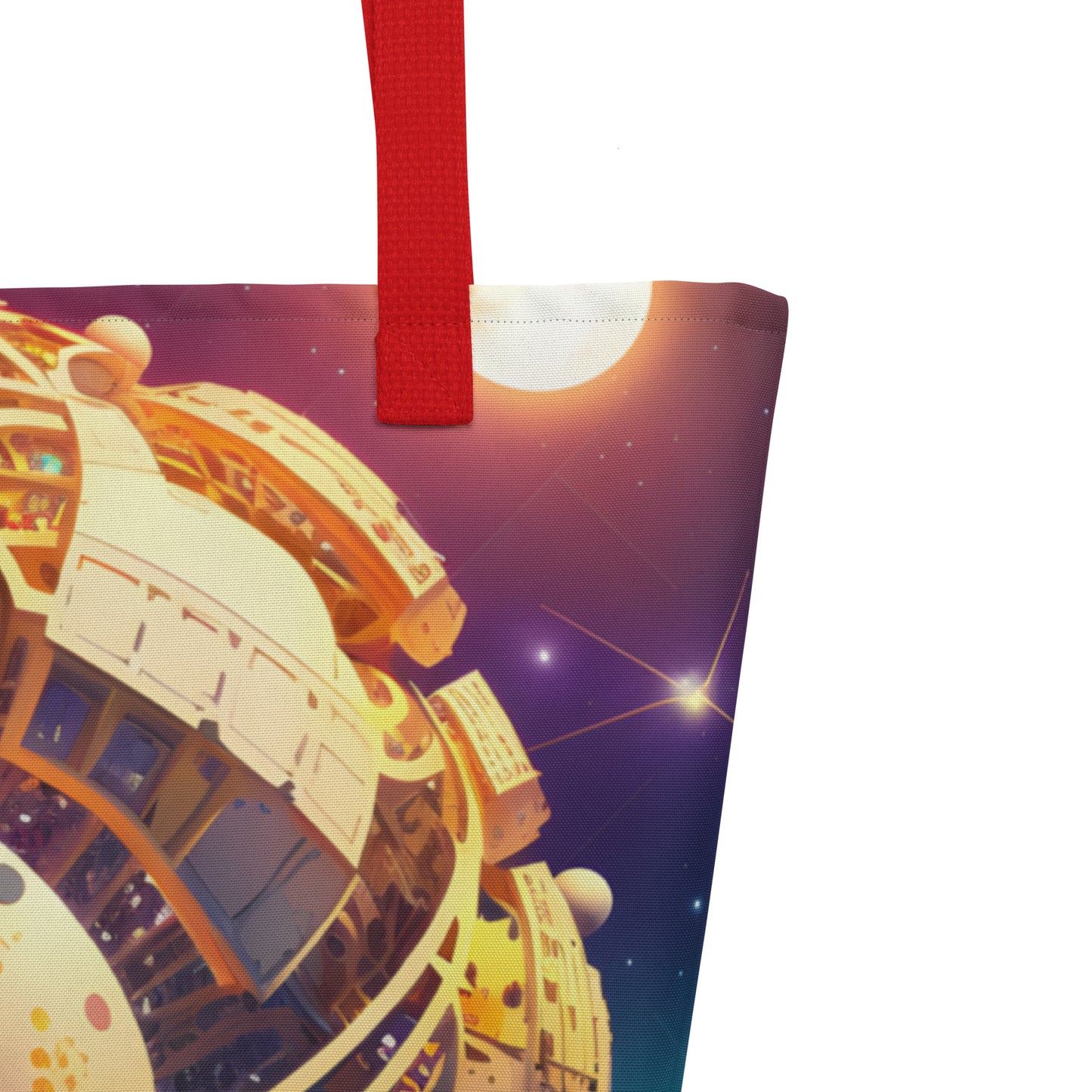 SPACE EXPLORER #1 (Large Tote Bag)