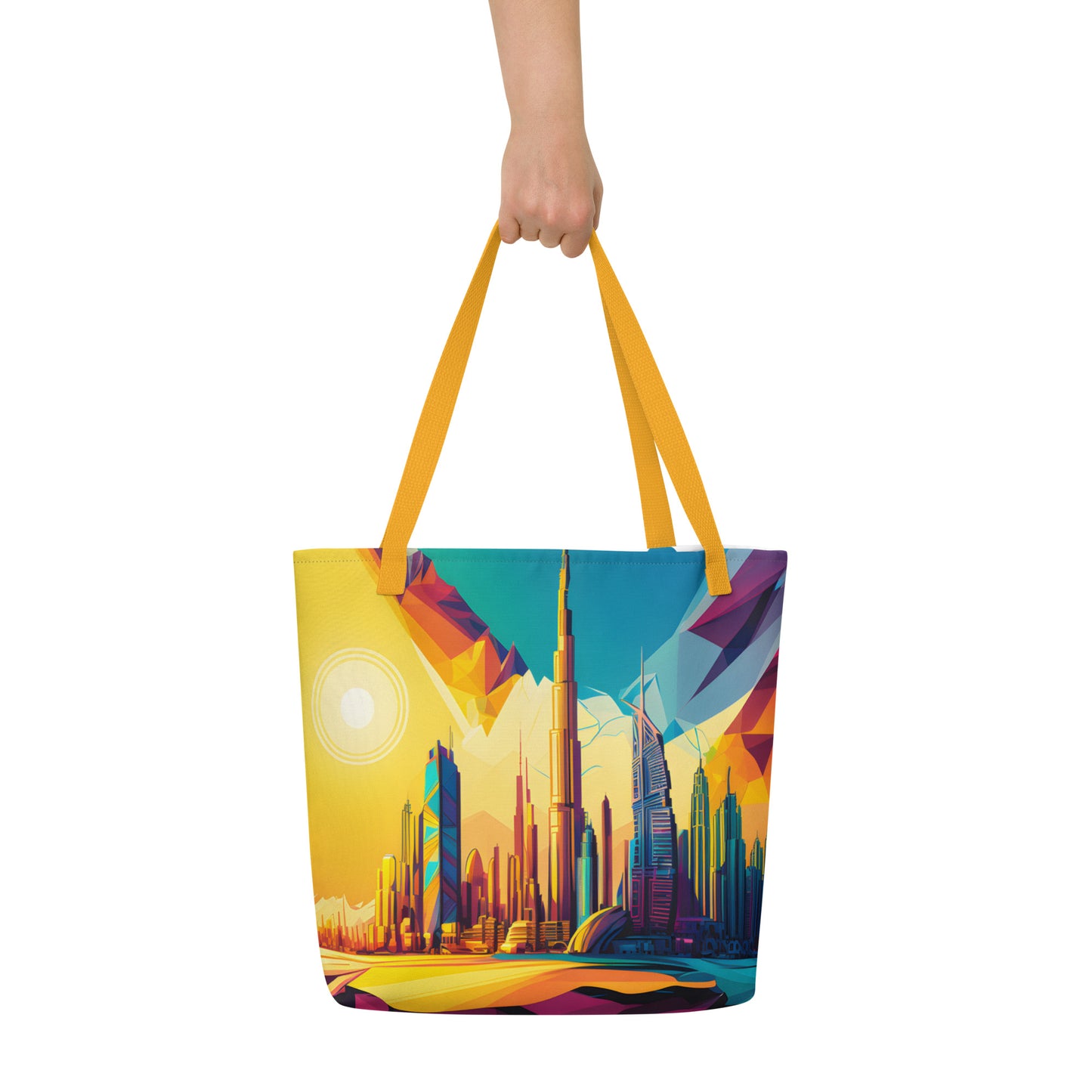 SKY SCRAPER #1 (Large Tote Bag)