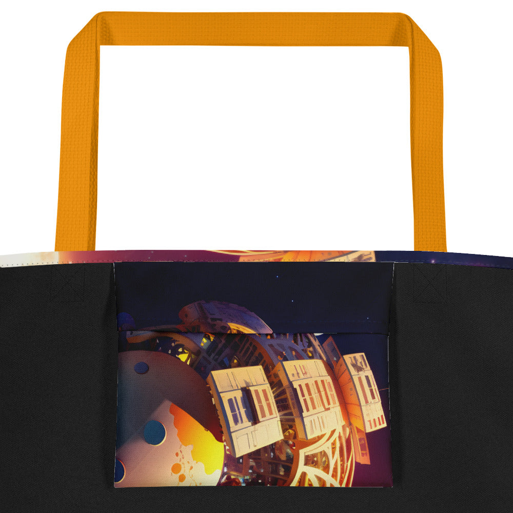 SPACE EXPLORER #1 (Large Tote Bag)