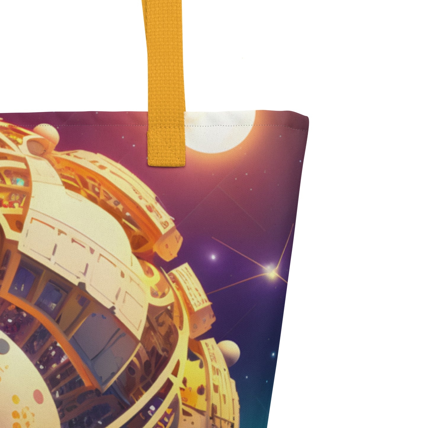 SPACE EXPLORER #1 (Large Tote Bag)