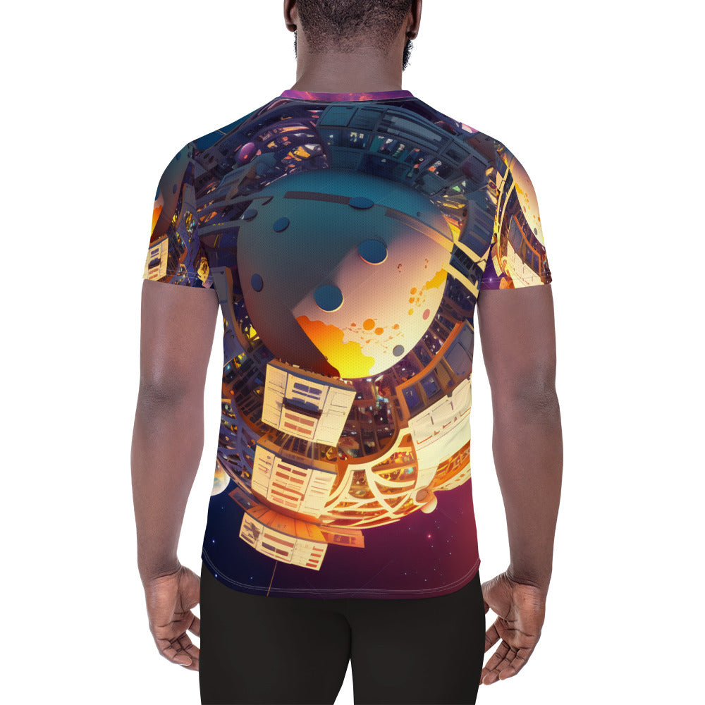 SPACE EXPLORER #1 (Men's Athletic T-Shirt)