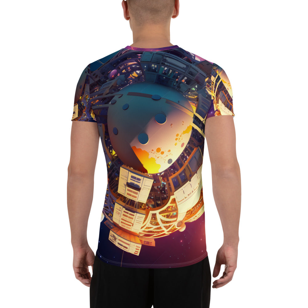 SPACE EXPLORER #1 (Men's Athletic T-Shirt)