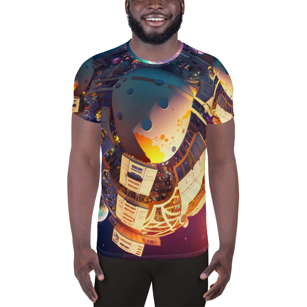 SPACE EXPLORER #1 (Men's Athletic T-Shirt)