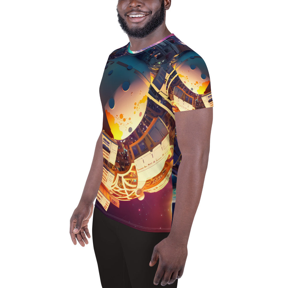 SPACE EXPLORER #1 (Men's Athletic T-Shirt)