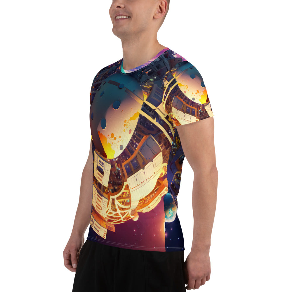 SPACE EXPLORER #1 (Men's Athletic T-Shirt)