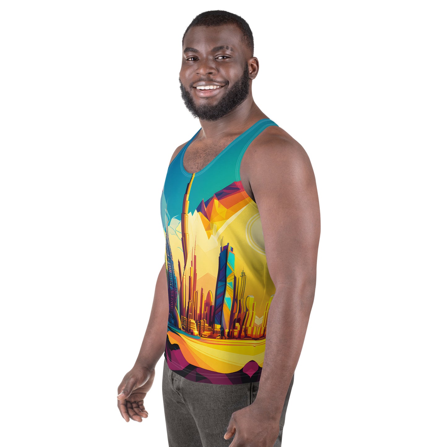 SKY SCRAPER #1 (Men's Tank Top)