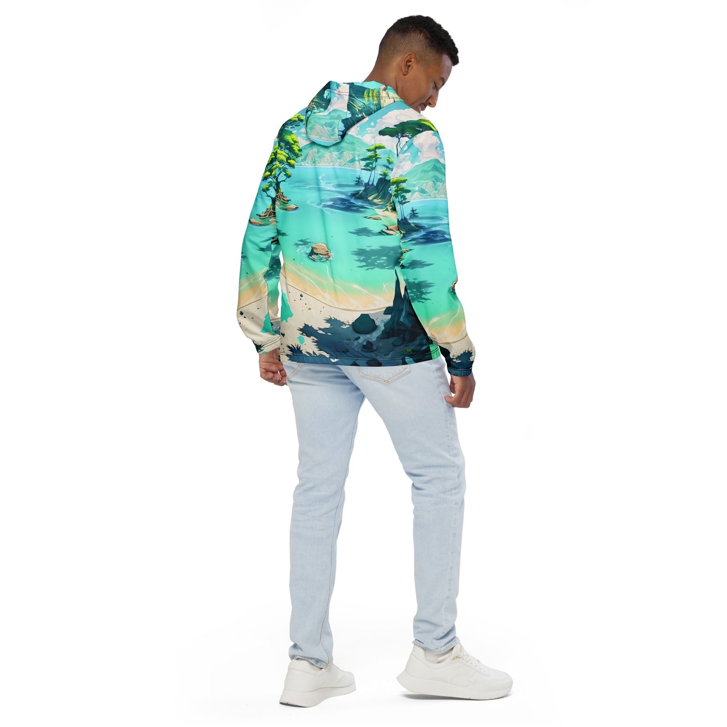 LAGOON LOVER #1 (Men’s Windbreaker)