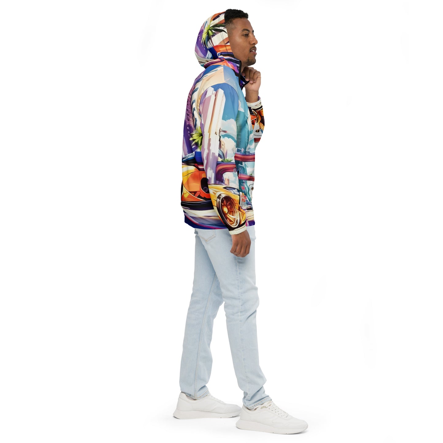 CITY HUNTER Men’s Lightweight Windbreaker