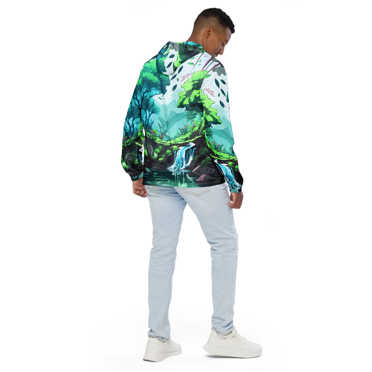FOREST WALKER Men’s Lightweight Windbreaker