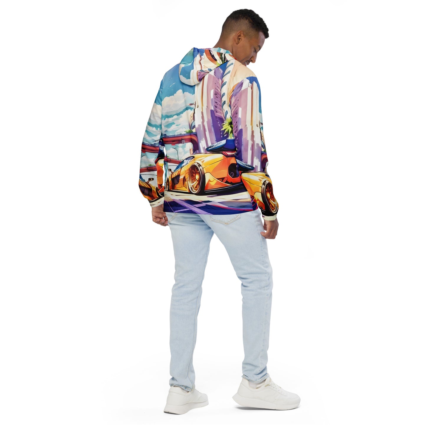 CITY HUNTER Men’s Lightweight Windbreaker