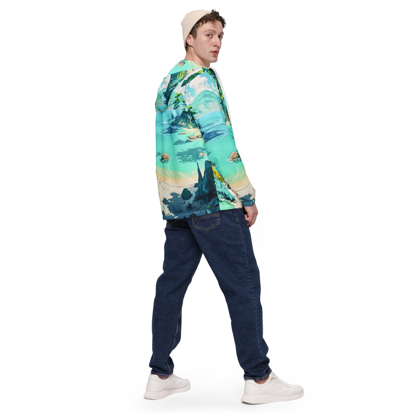 LAGOON LOVER #1 (Men’s Windbreaker)