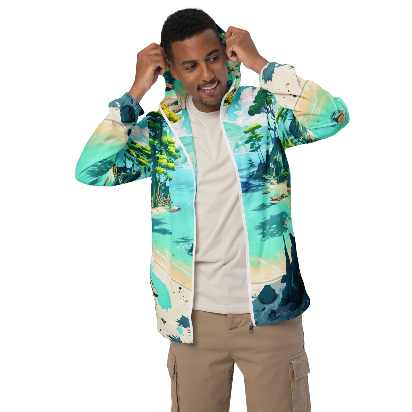 LAGOON LOVER #1 (Men’s Windbreaker)