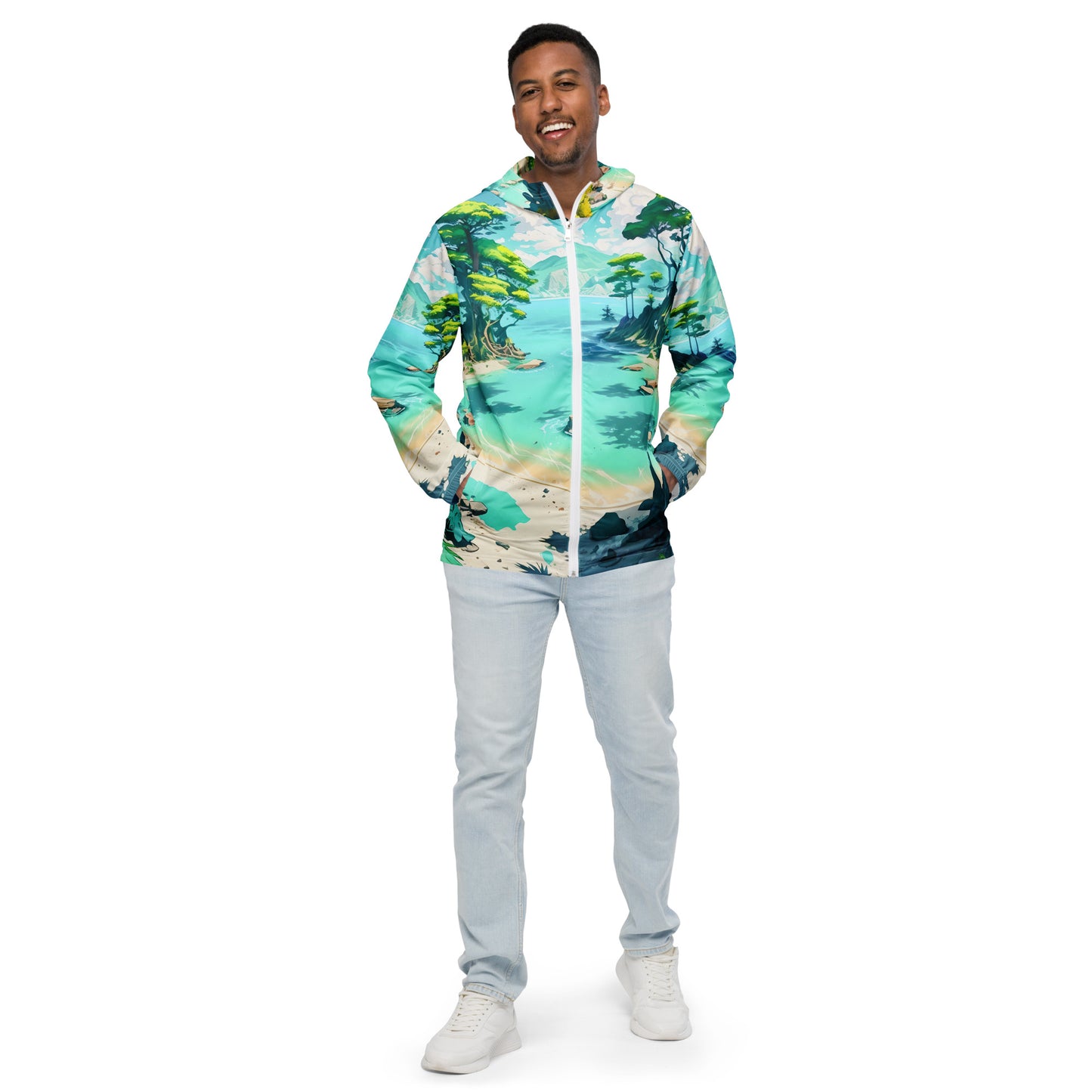 LAGOON LOVER #1 (Men’s Windbreaker)