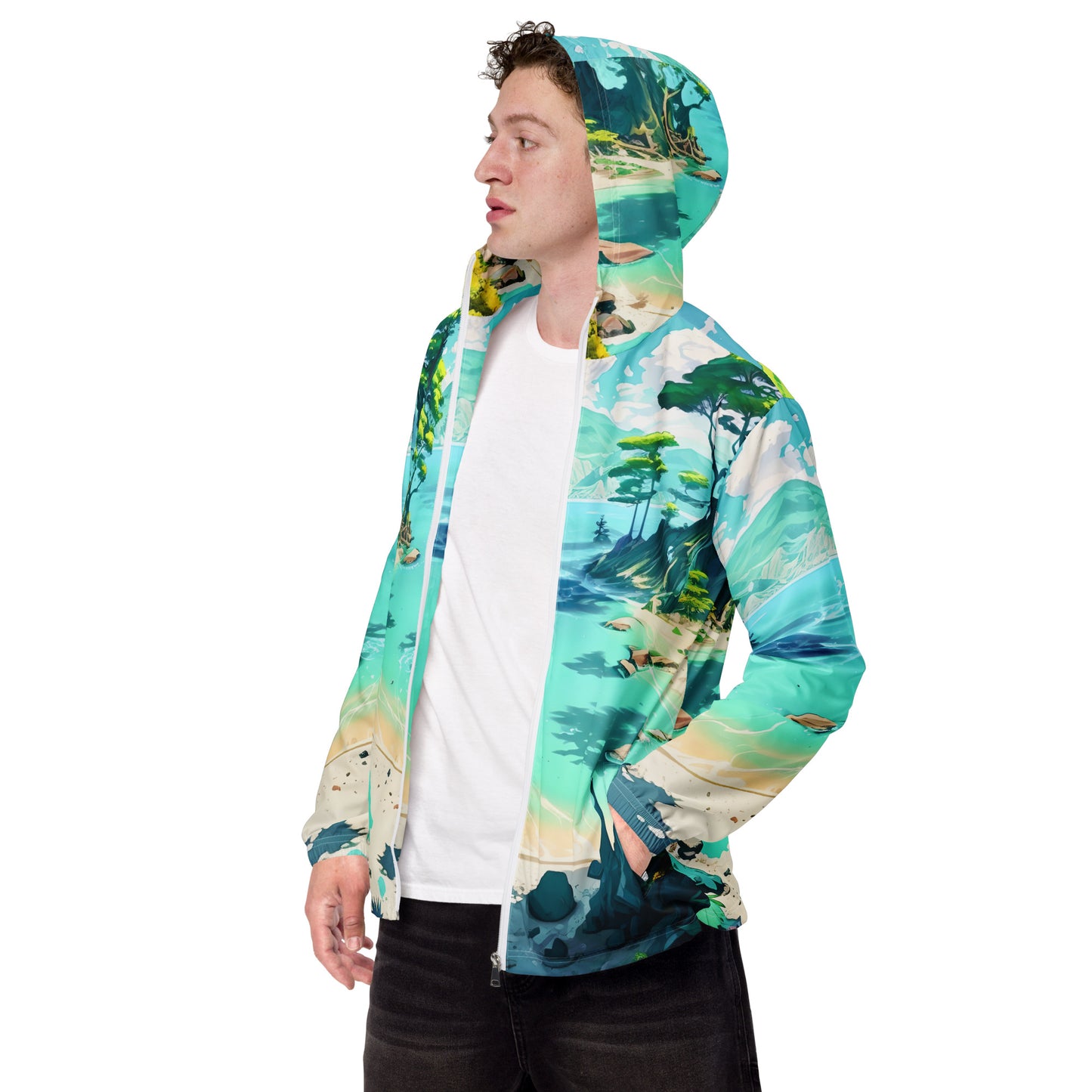 LAGOON LOVER #1 (Men’s Windbreaker)