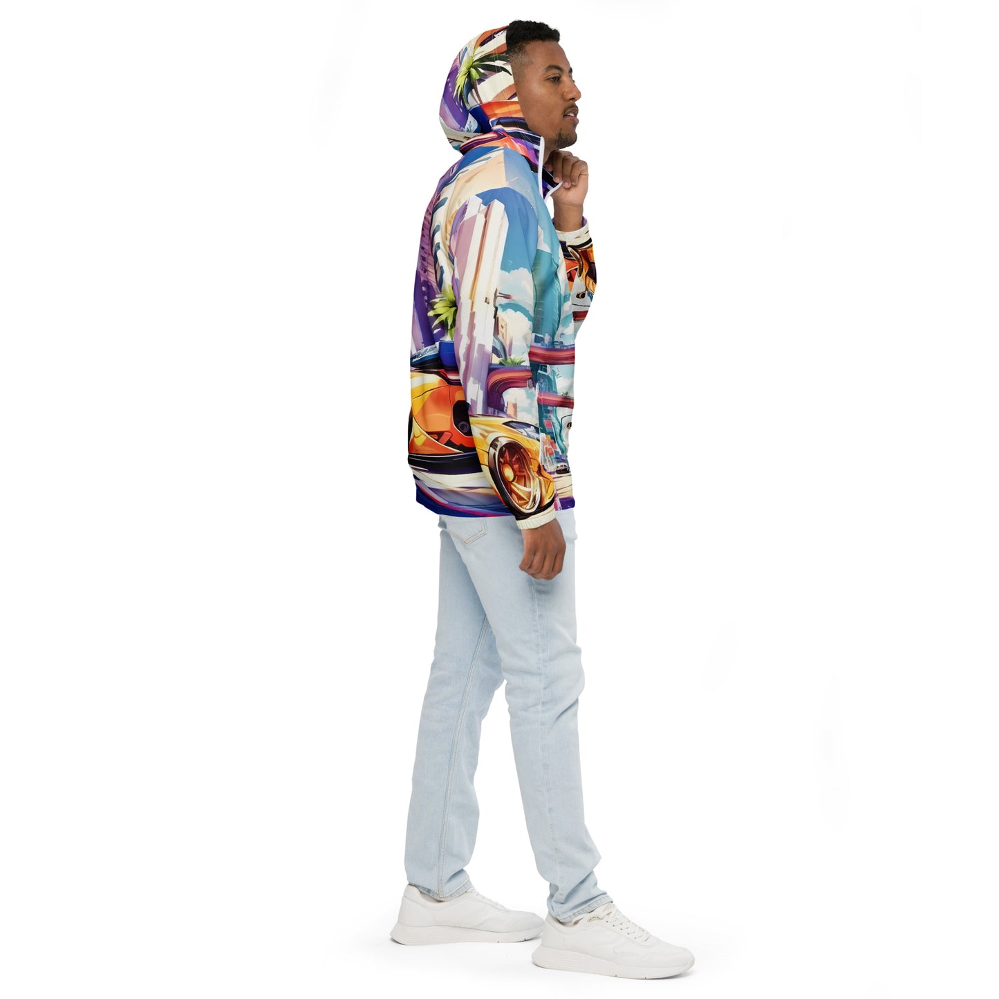CITY HUNTER Men’s Lightweight Windbreaker