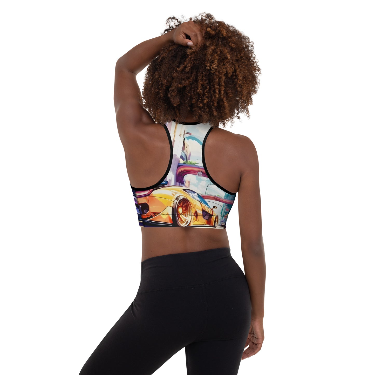 CITY HUNTER Women's Padded Sports Bra