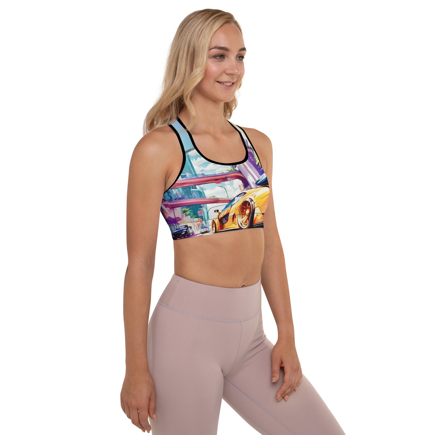 CITY HUNTER Women's Padded Sports Bra