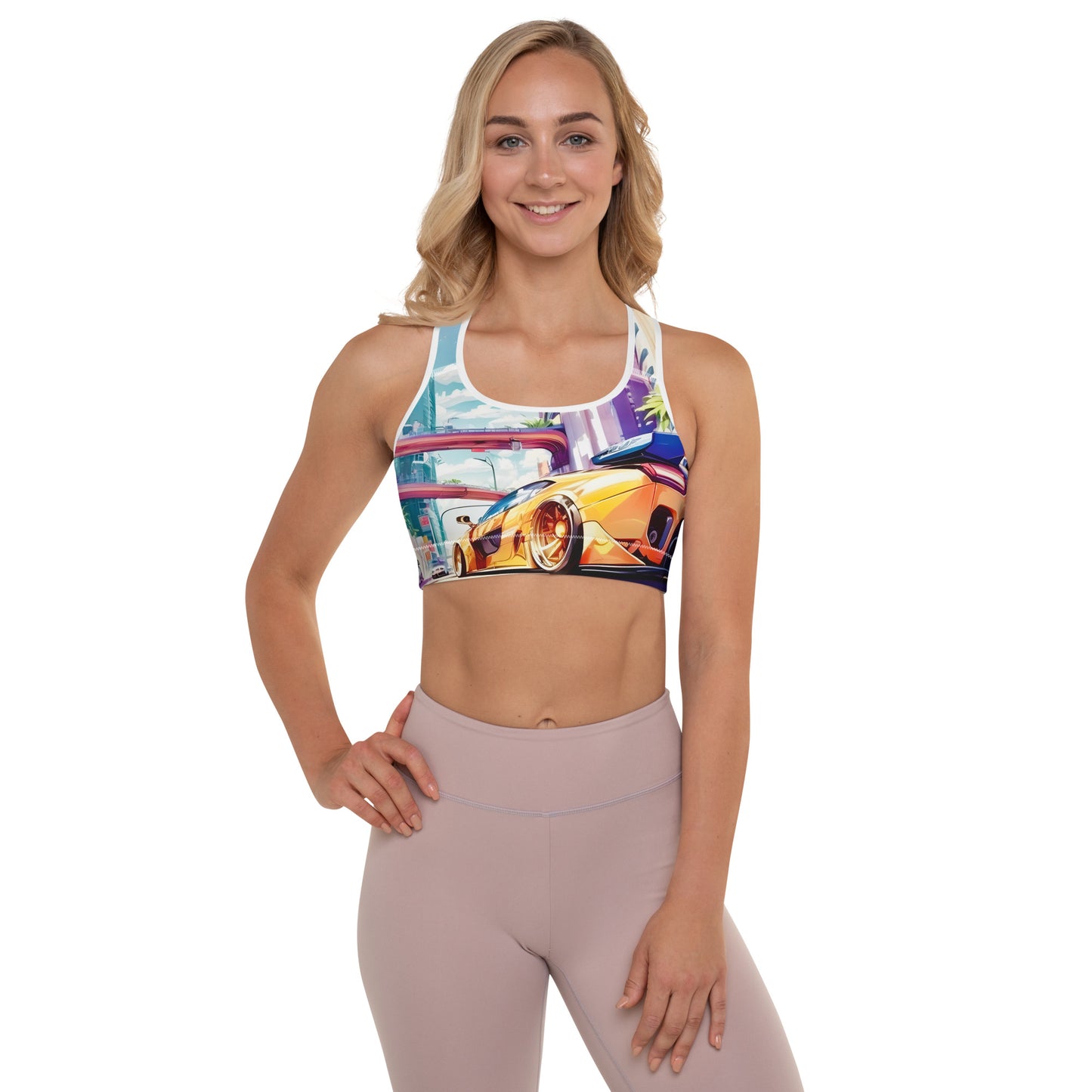 CITY HUNTER Women's Padded Sports Bra