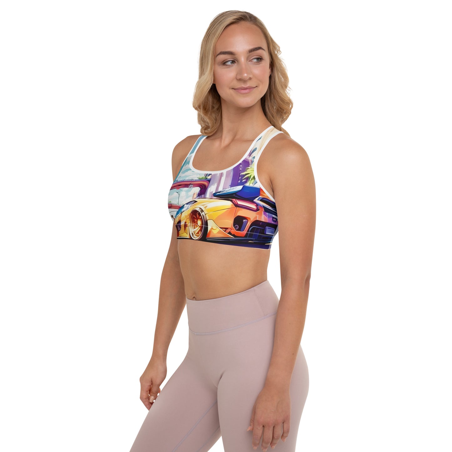 CITY HUNTER Women's Padded Sports Bra
