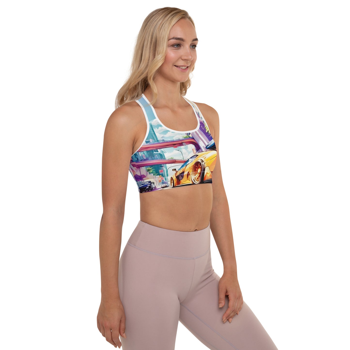 CITY HUNTER Women's Padded Sports Bra