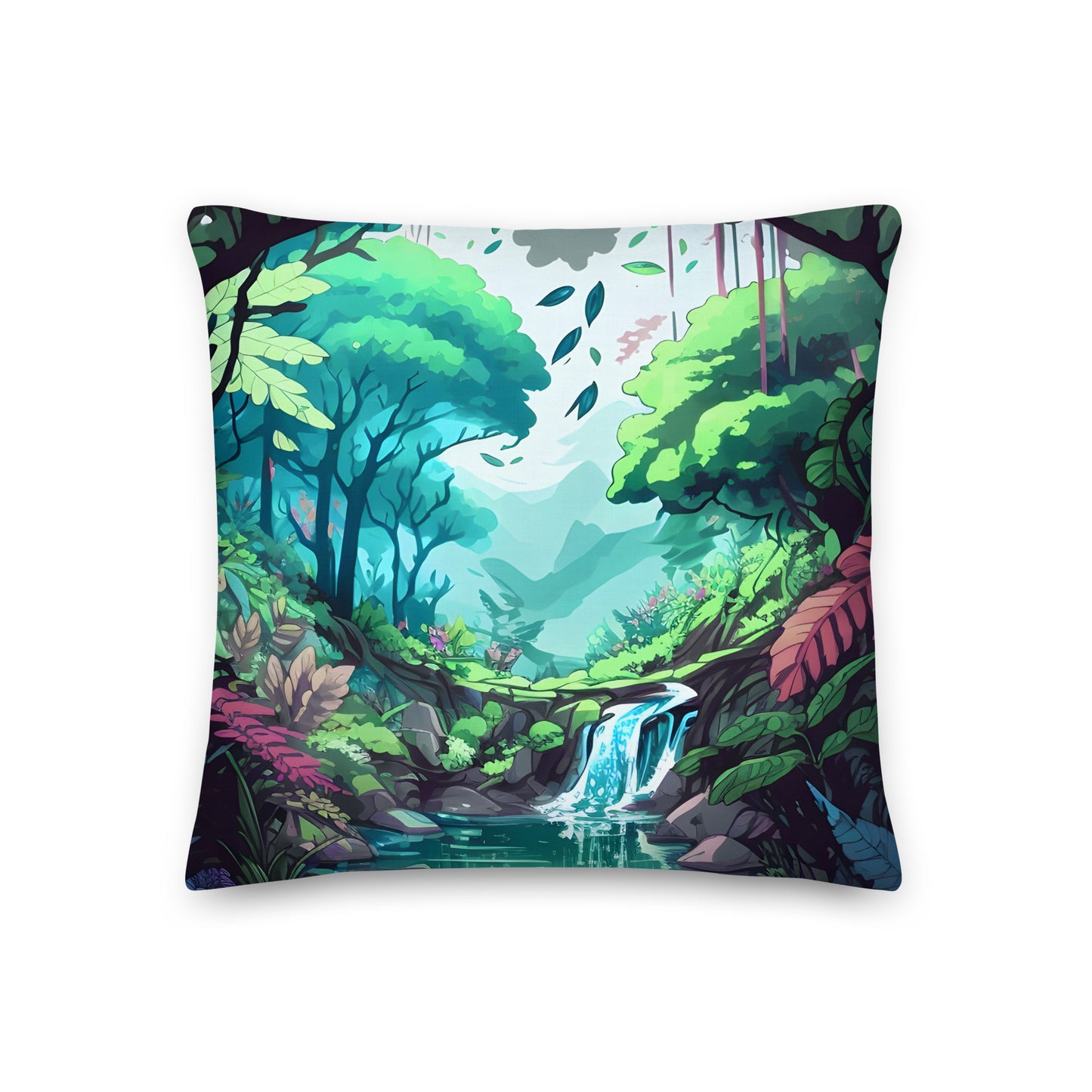FOREST WALKER Premium Stuffed Pillow