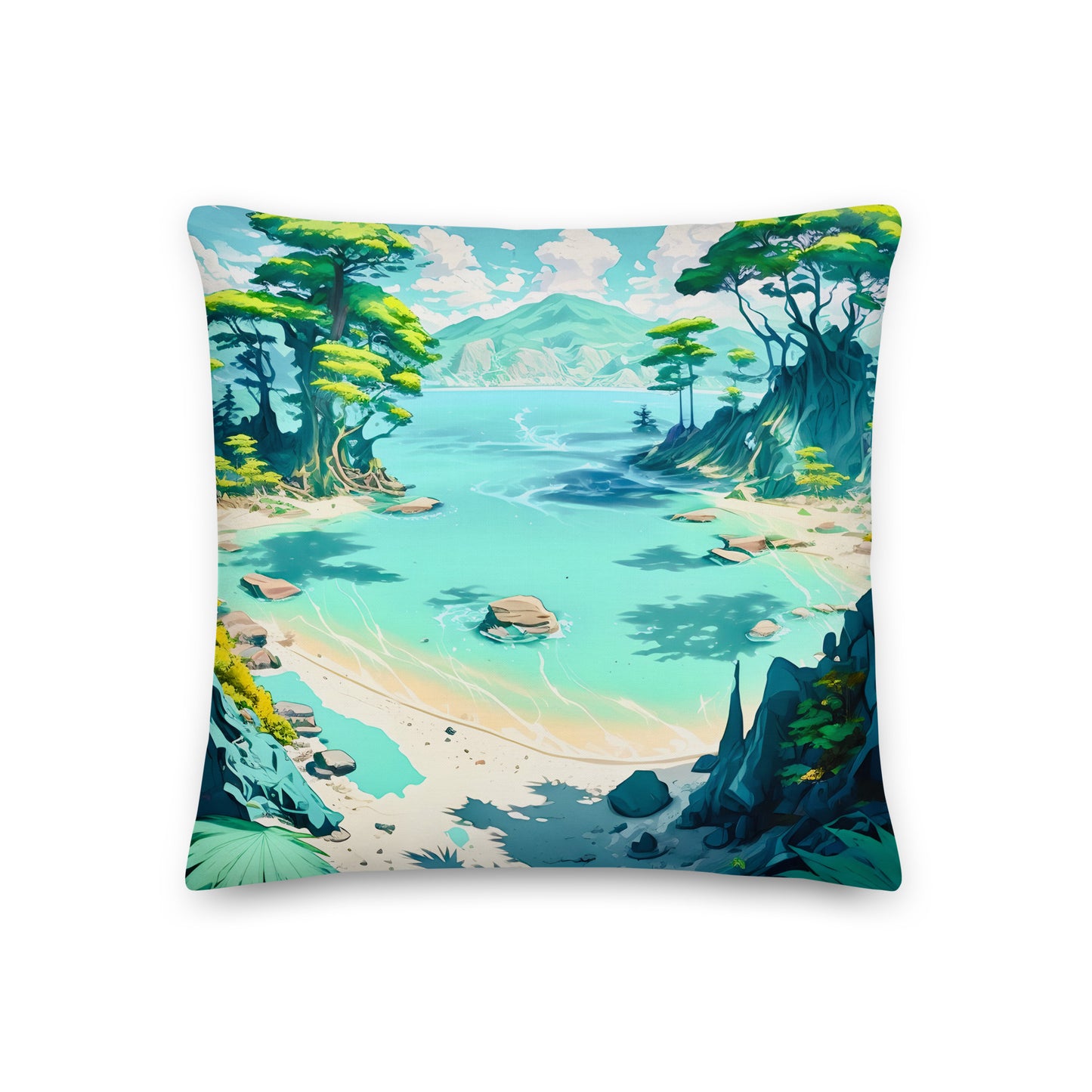 LAGOON LOVER #1 (Premium Pillow)
