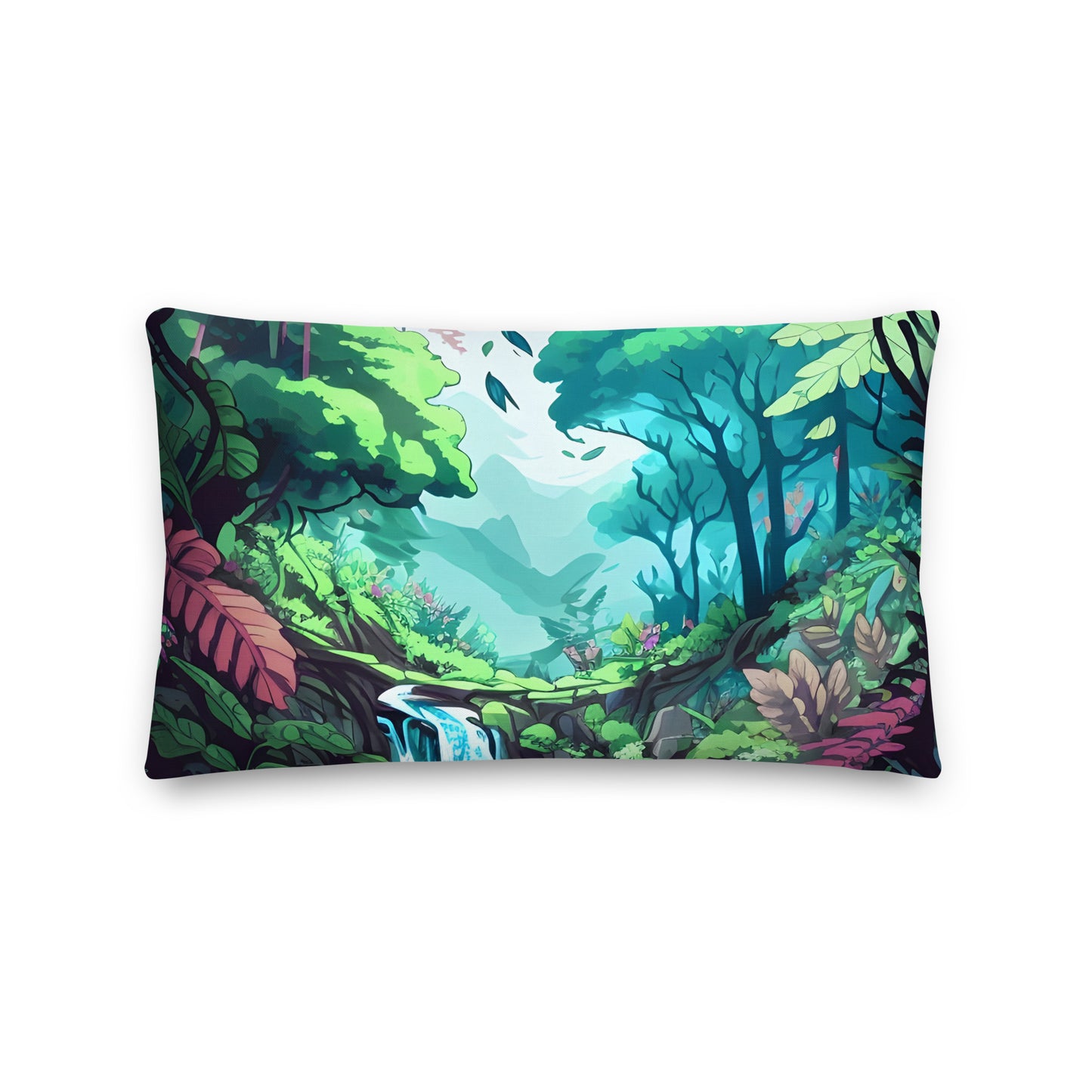 FOREST WALKER Premium Stuffed Pillow