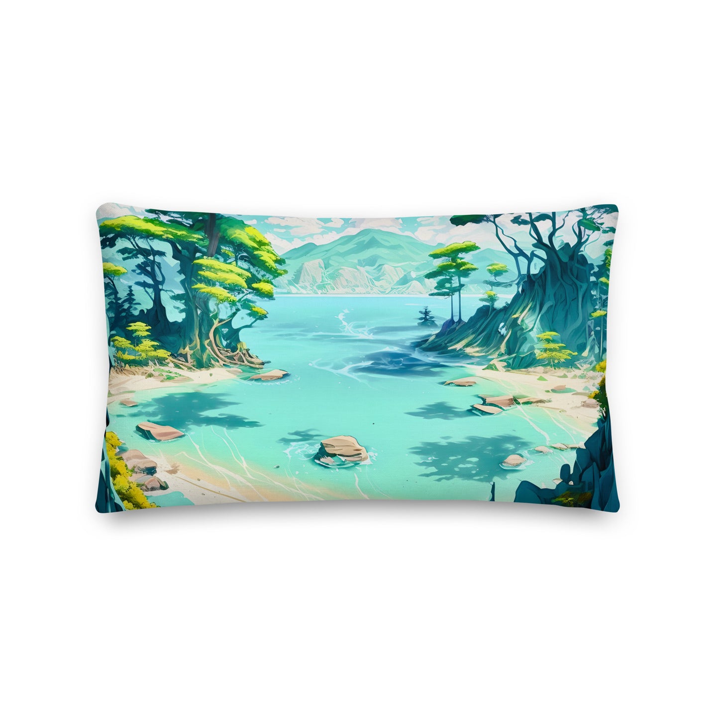 LAGOON LOVER #1 (Premium Pillow)