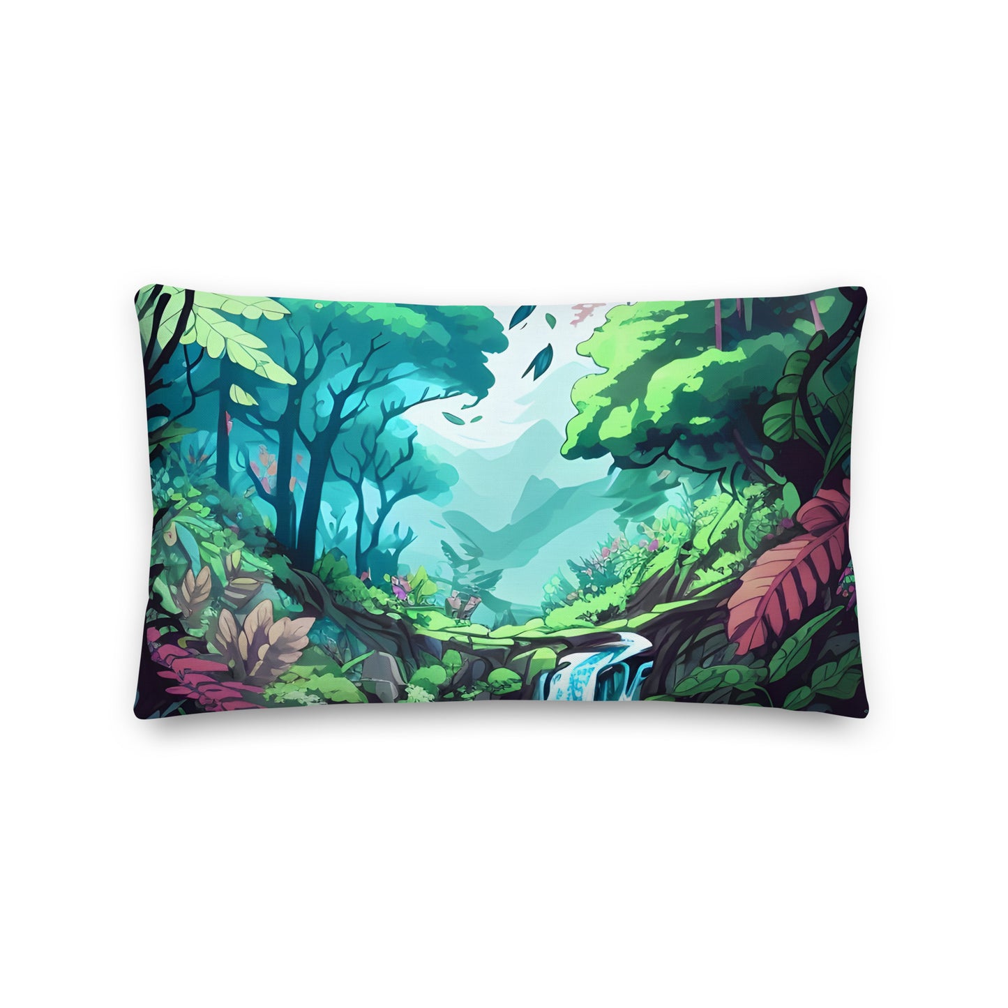 FOREST WALKER Premium Stuffed Pillow